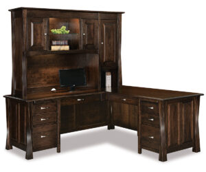 Lexington Arc Hutch & L Desk