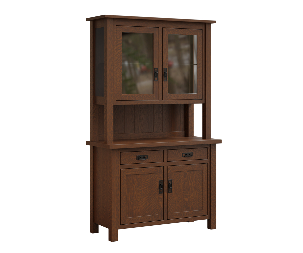 Townline Furniture Regent Hutch QSWO FC Asbury