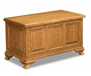 Triple Raised Panel Cedar Chest