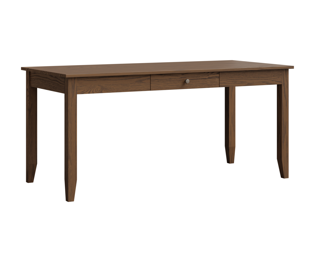 lamb woodworking builders ashton writing desk satin nickel oak fc oak almond