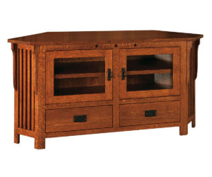 Royal Mission Corner Cabinet - 63"W
