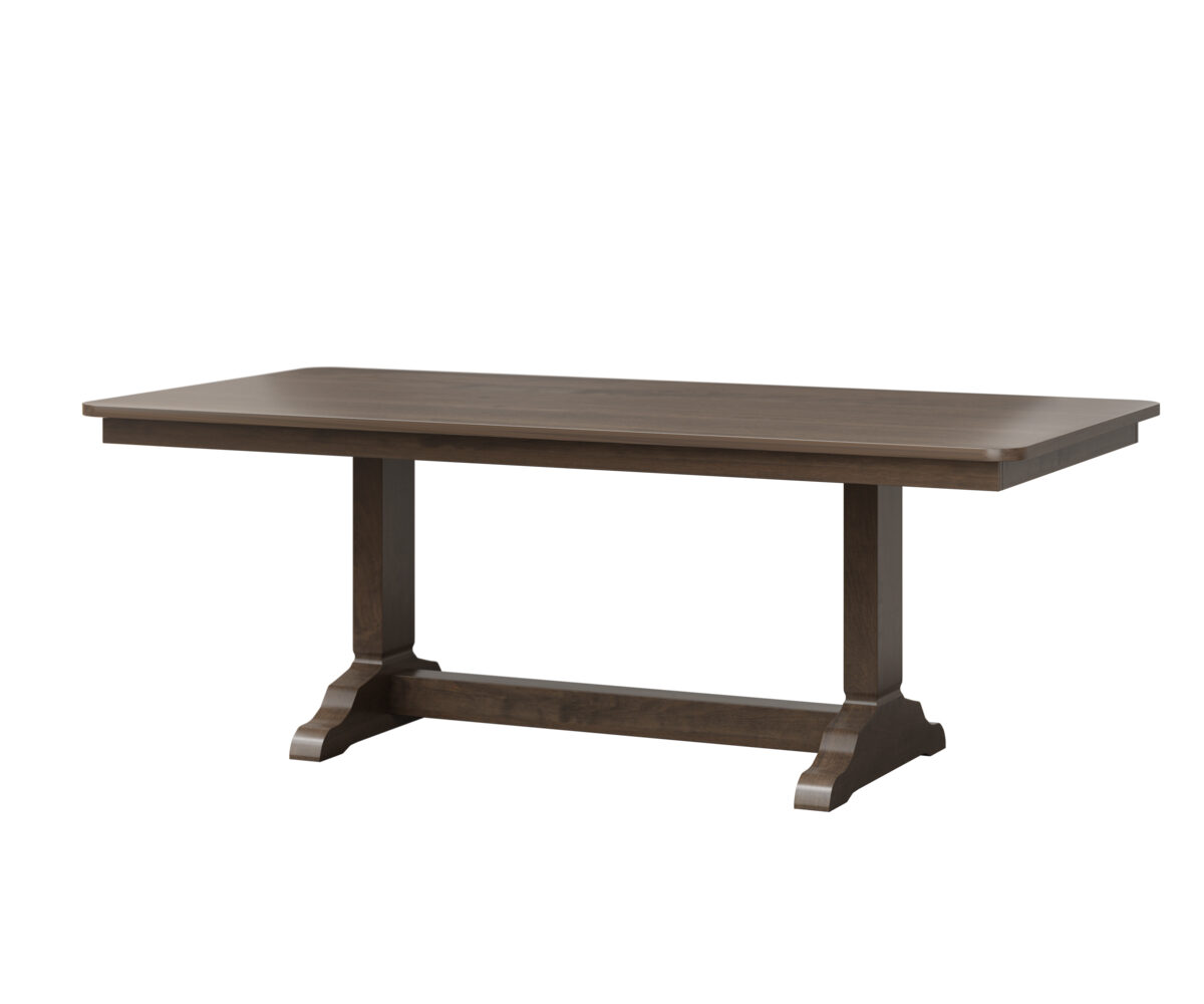 Belmont Trestle Table Brown Maple FC Carbon e1751454362282