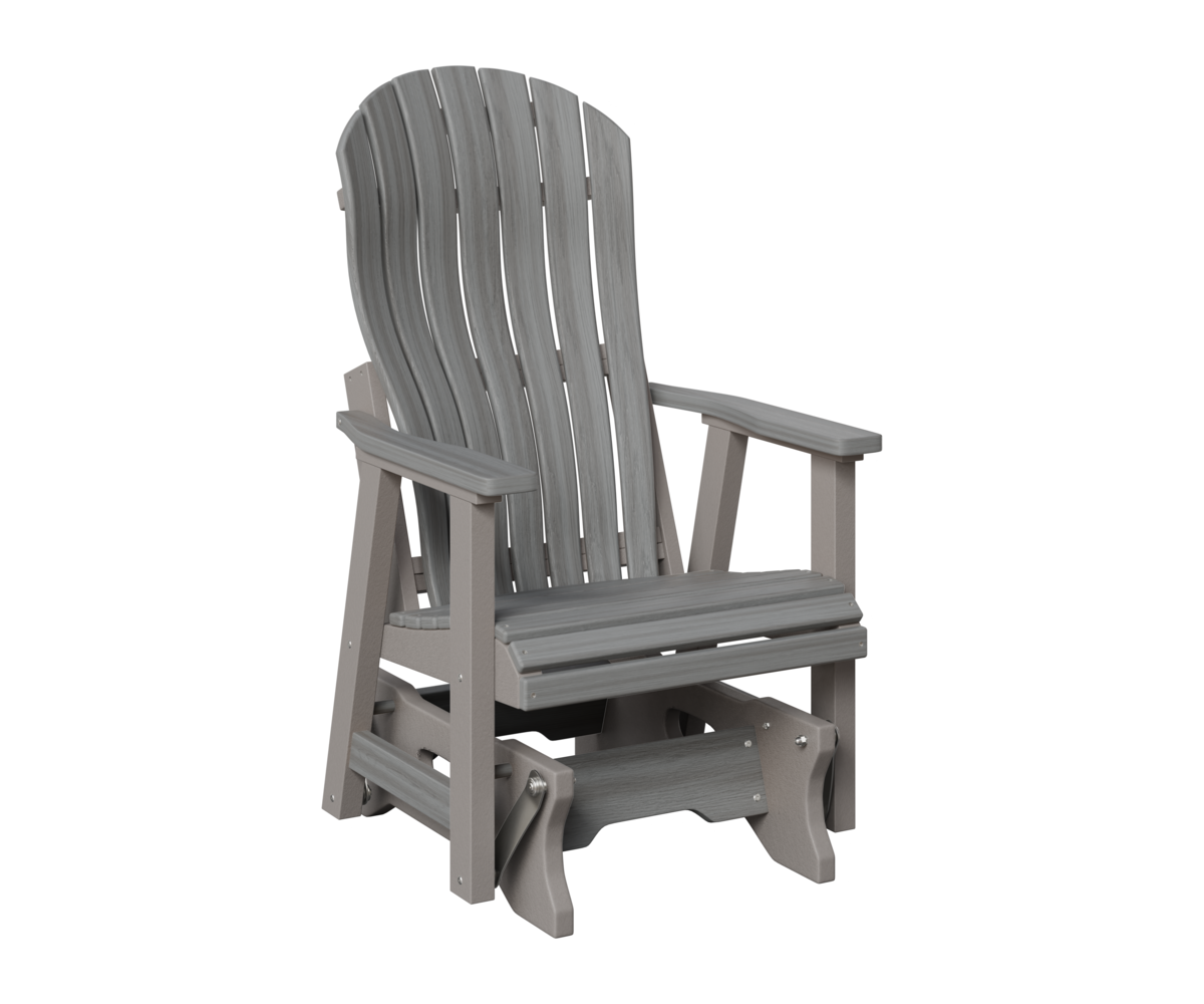 Berlin Gardens Contour Single Glider Driftwood Grey Light Grey