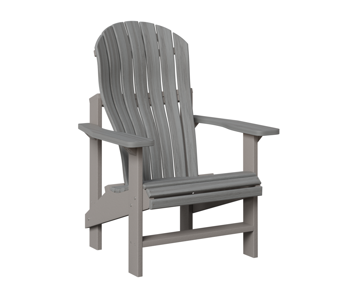 Berlin Gardens Contour Upright Adirondack Driftwood Grey Light Grey