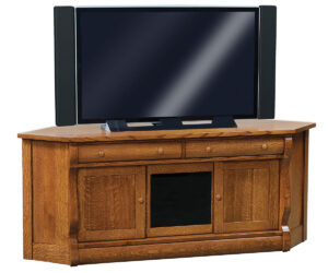 Old Classic Sleigh Corner Media Console