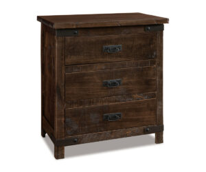 Ironwood 3 Drawer Nightstand