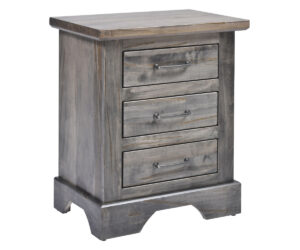 Kimberley 3-Drawer Nightstand