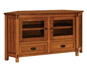 Rio Mission Corner Cabinet - 61"W