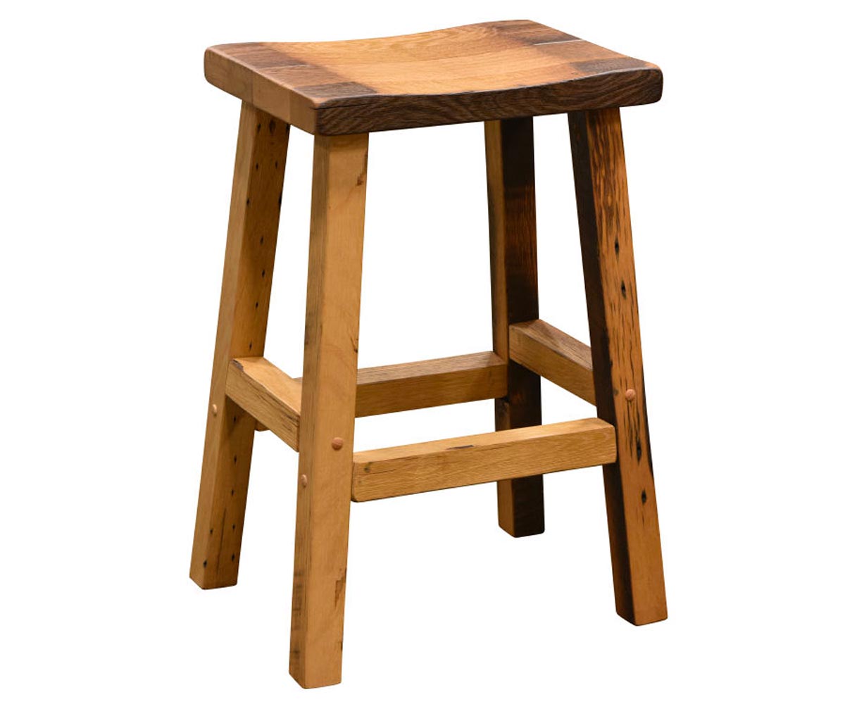 UBF Bar Stool with Scooped Seat
