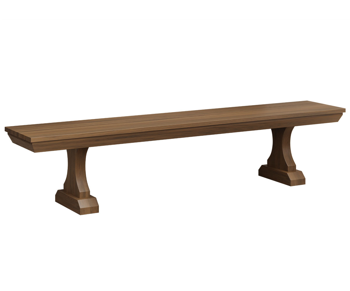 Urban Barnwood Santorini Bench R White Oak FC Lightbrown 1