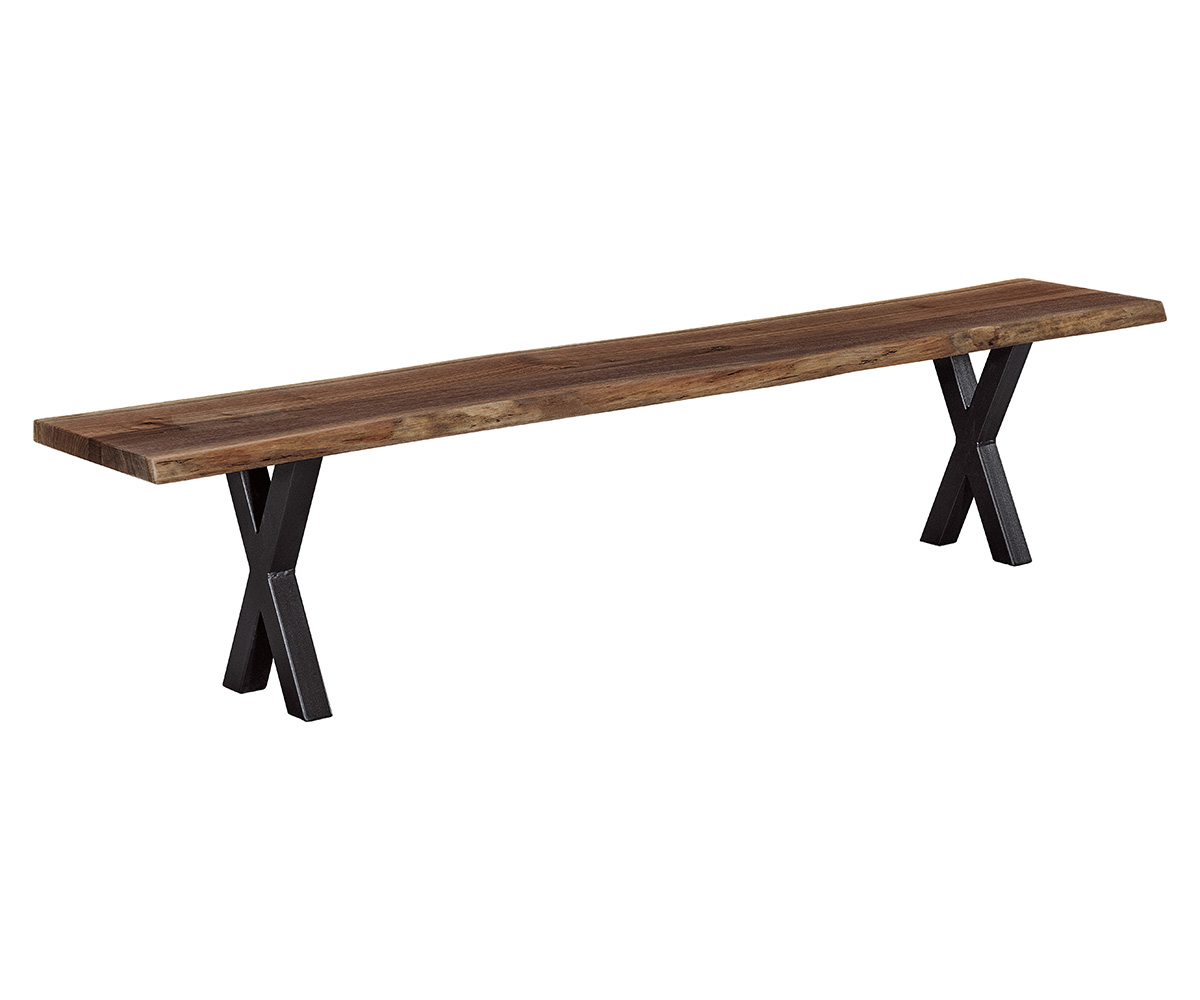 WPW Live Edge Bench Xavier Bench Base