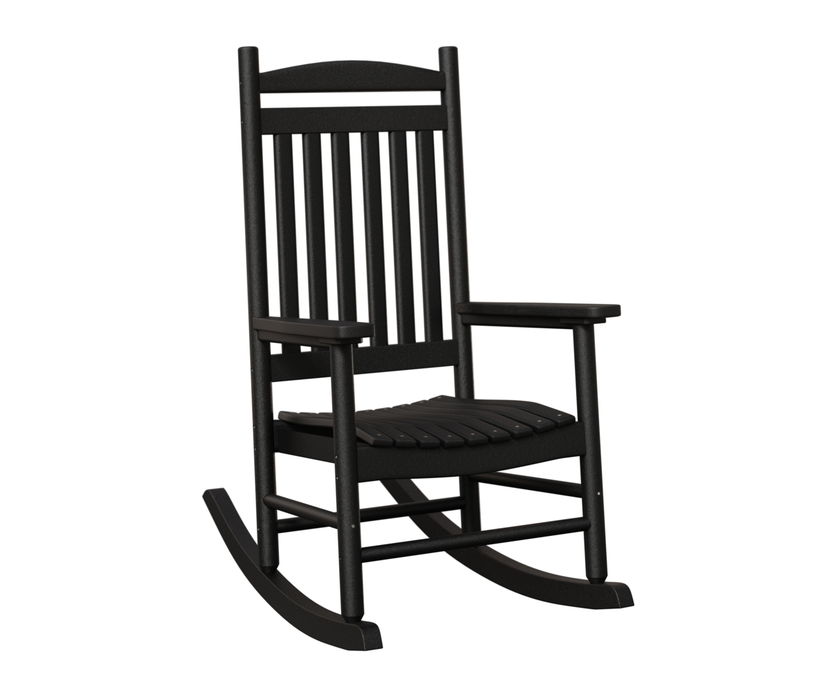 152 Porch Rocker Black Black