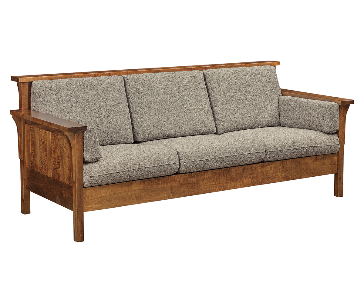 AJs Furniture Highback Panel Sofa
