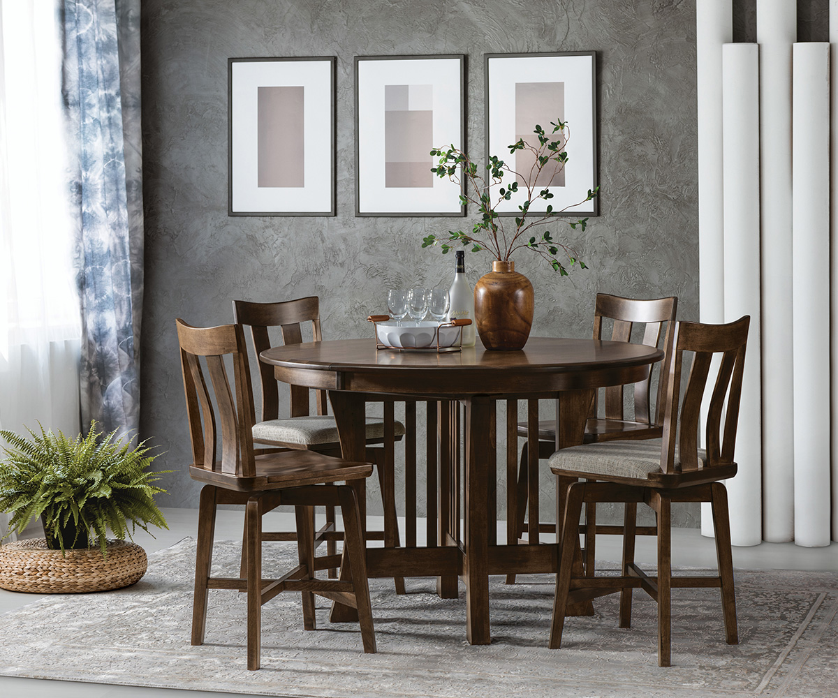 Arts Crafts Pub 36in High Room Setting Cropped