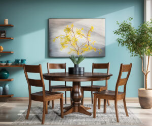 Auburn Single Pedestal Table Collection