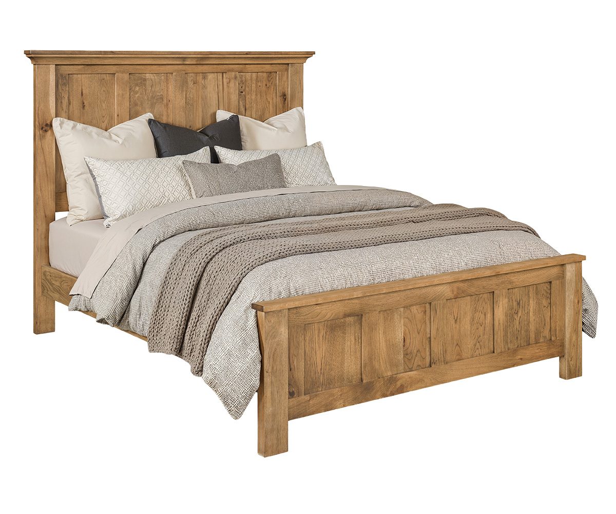 Canton Bed W 06 21 Rustic Hickory with Cappuccino e1773068347141