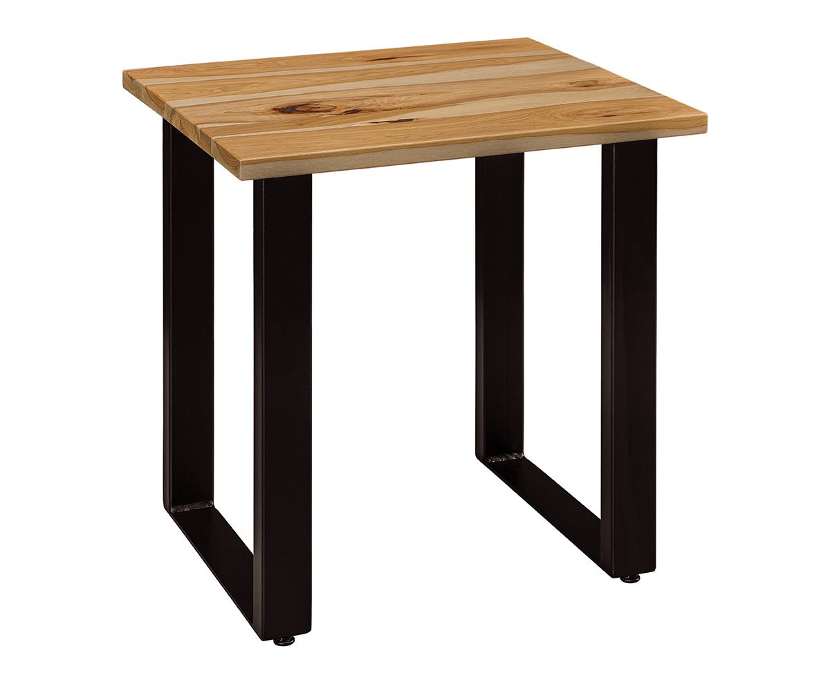 Custom Hardwood Table 12224 U Base End Table e1773672277311