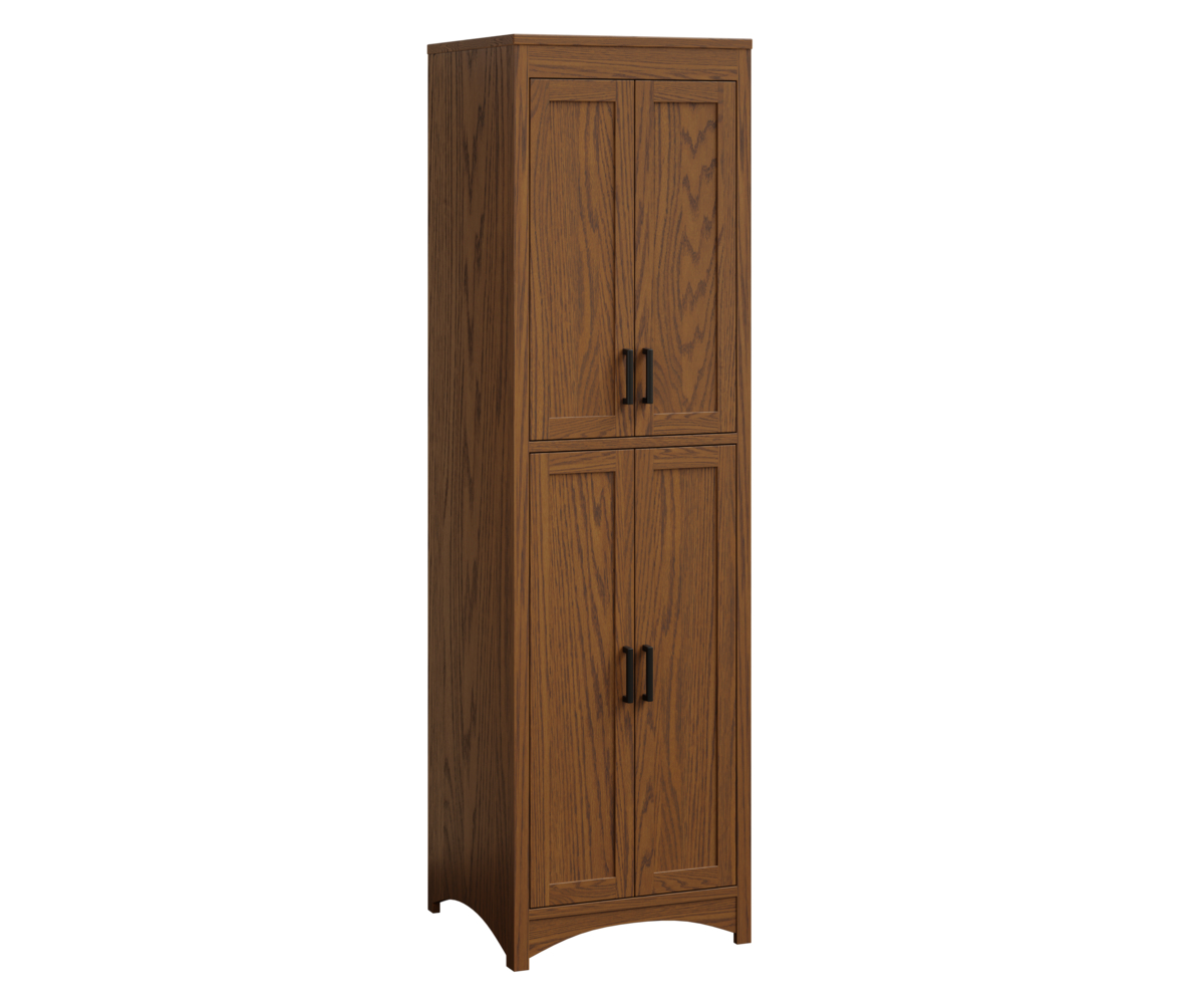DN Linen Cabinet Style B 24in Oak OCS Fruitwood