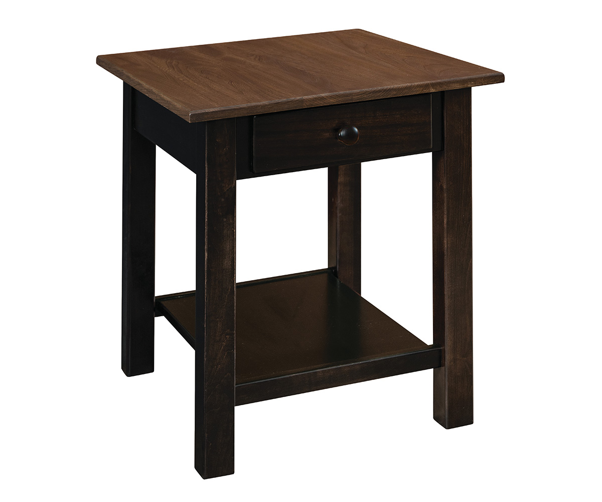 Estonia End Table 200 01 Two Tone New Hardware