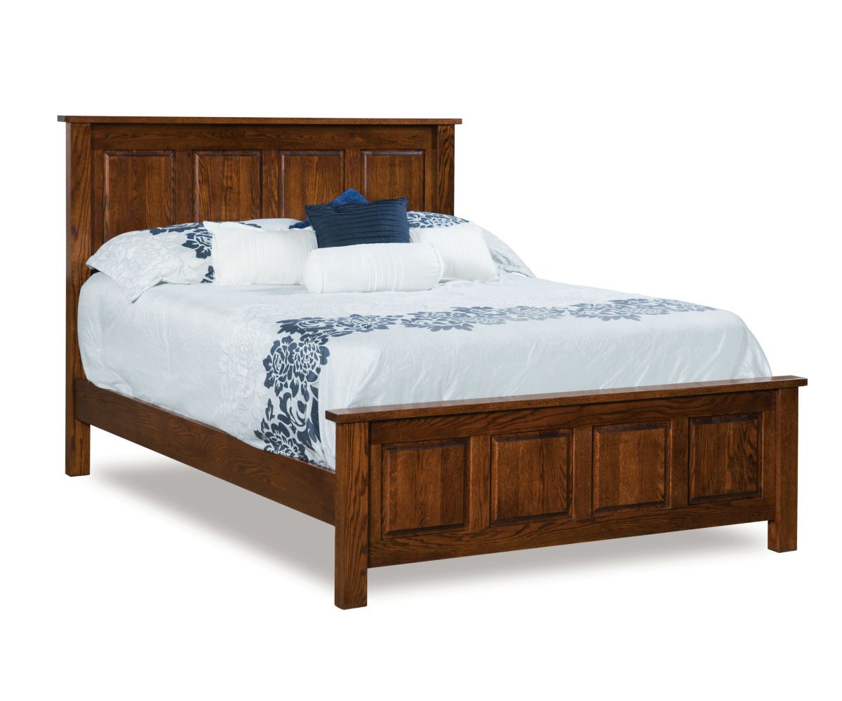 Indian Trail 074 4 Panel Bed e1772546329119