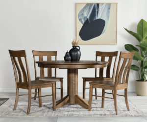 Nora Single Pedestal Table Collection