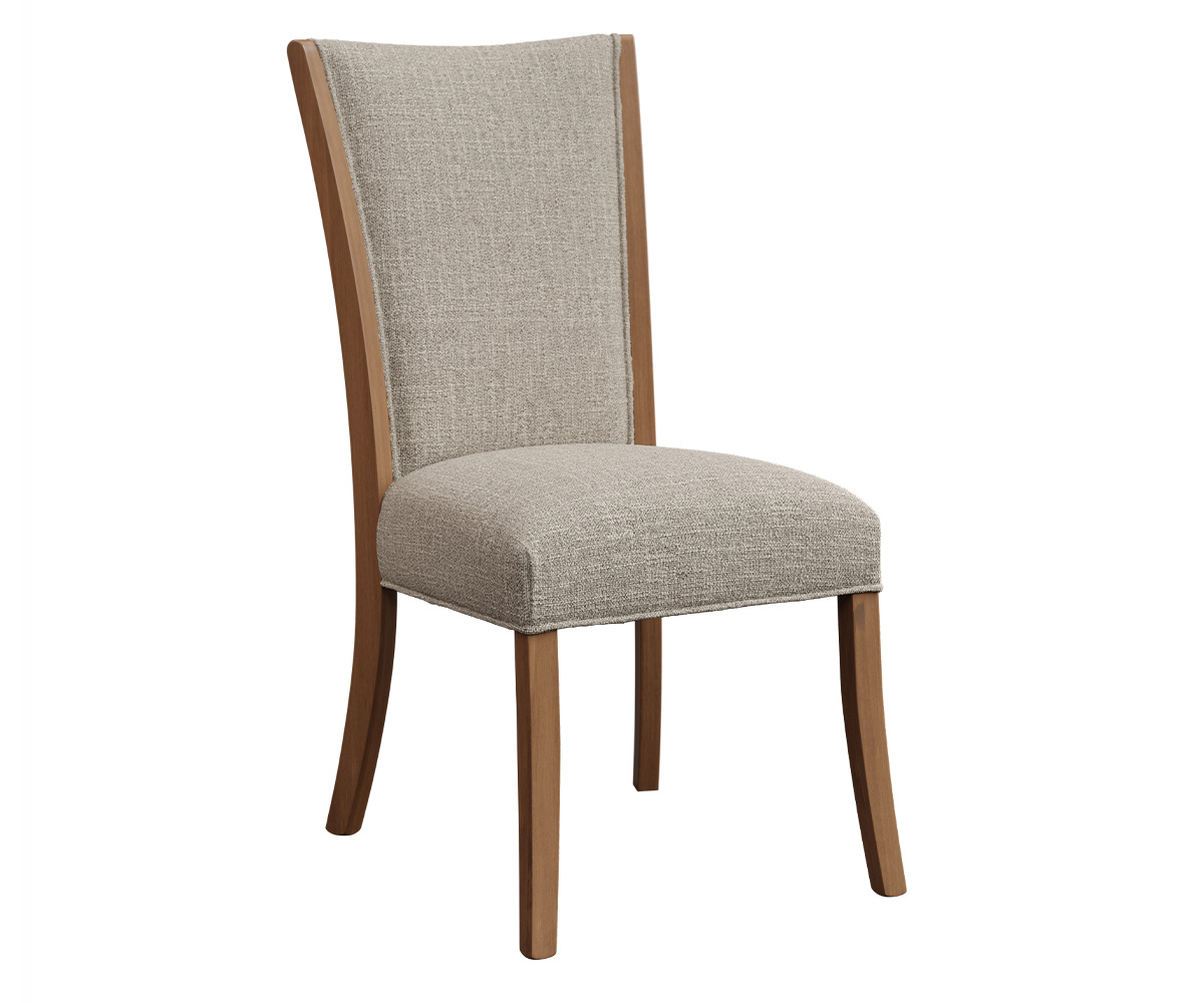 OWP 53F Oakland Wood Gemini Side Dining Chair BM FC Almond Heartland 4275 K Corrected
