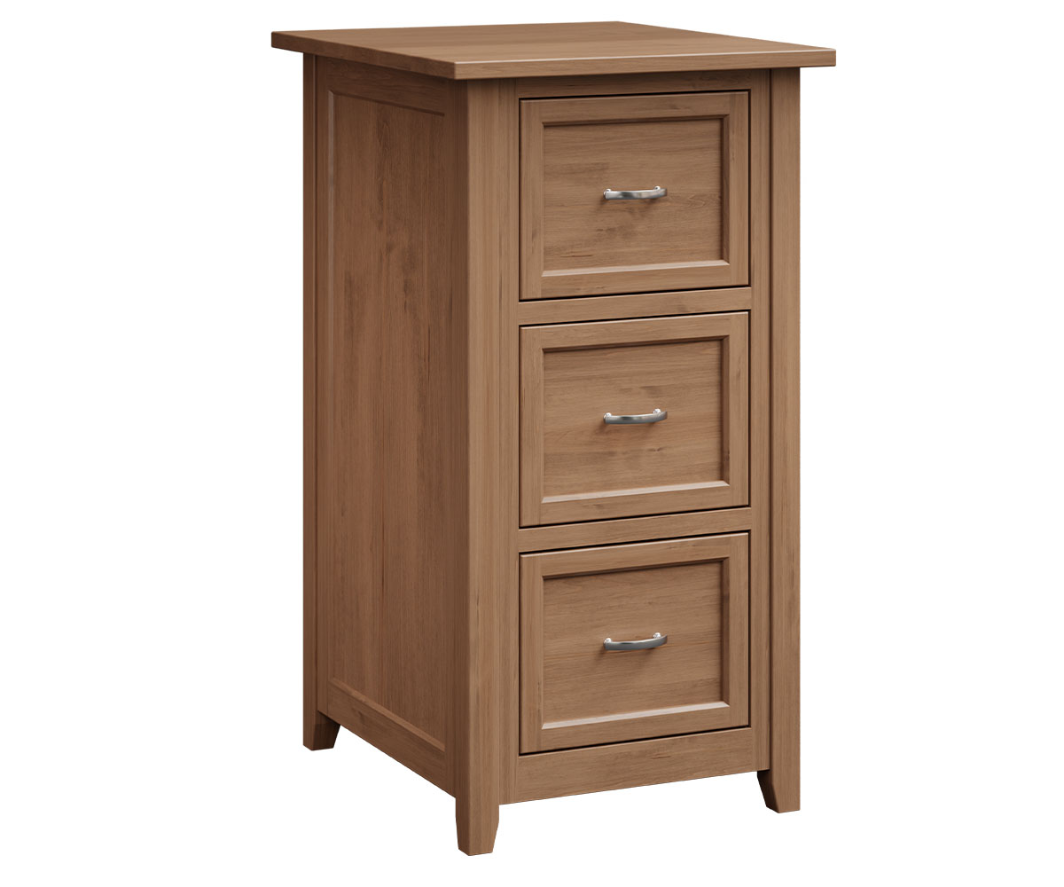 PF 3 LN Woodworking Premier 3 Drawer File Cabinet 1