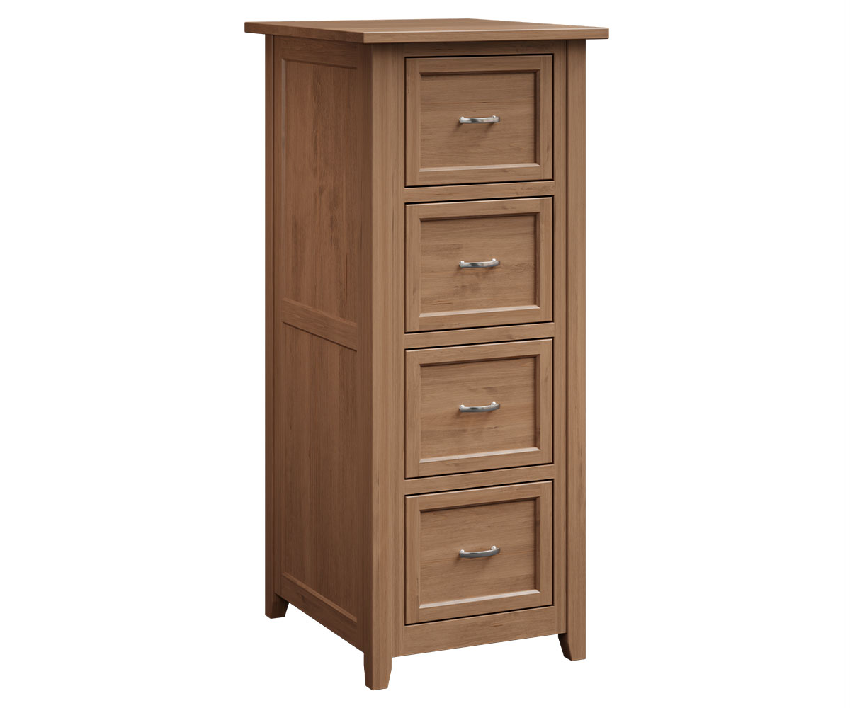 PF 4 LN Woodworking Premier 4 Drawer File Cabinet 1