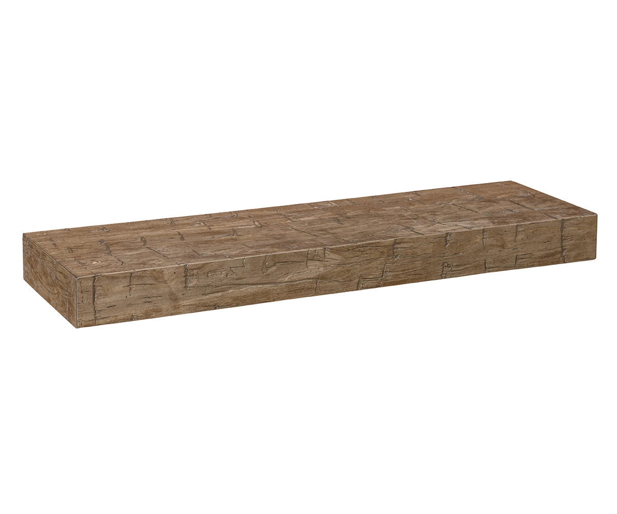 S100336 Shelf Platform Hand Hewn Etchwood