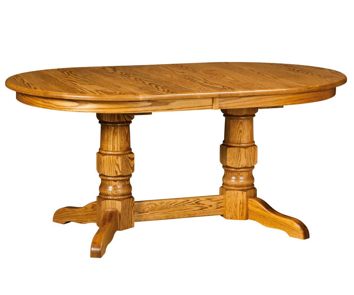 WPW Preston Double Pedestal Table 1