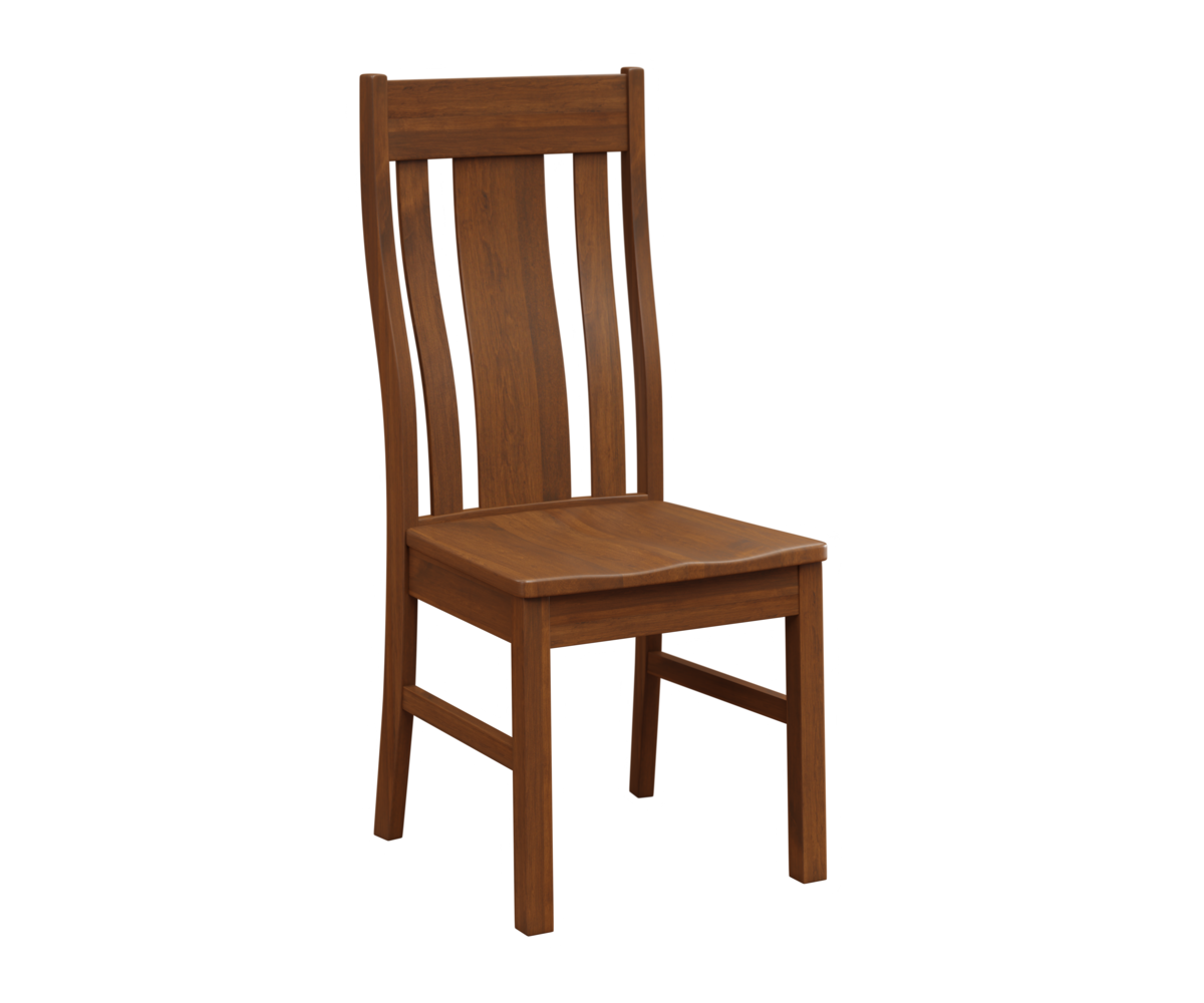 Artisan Chairs Gurnee Dining Side Chair Brown Maple FC Asbury Brown Brown Maple FC Asbury Brown