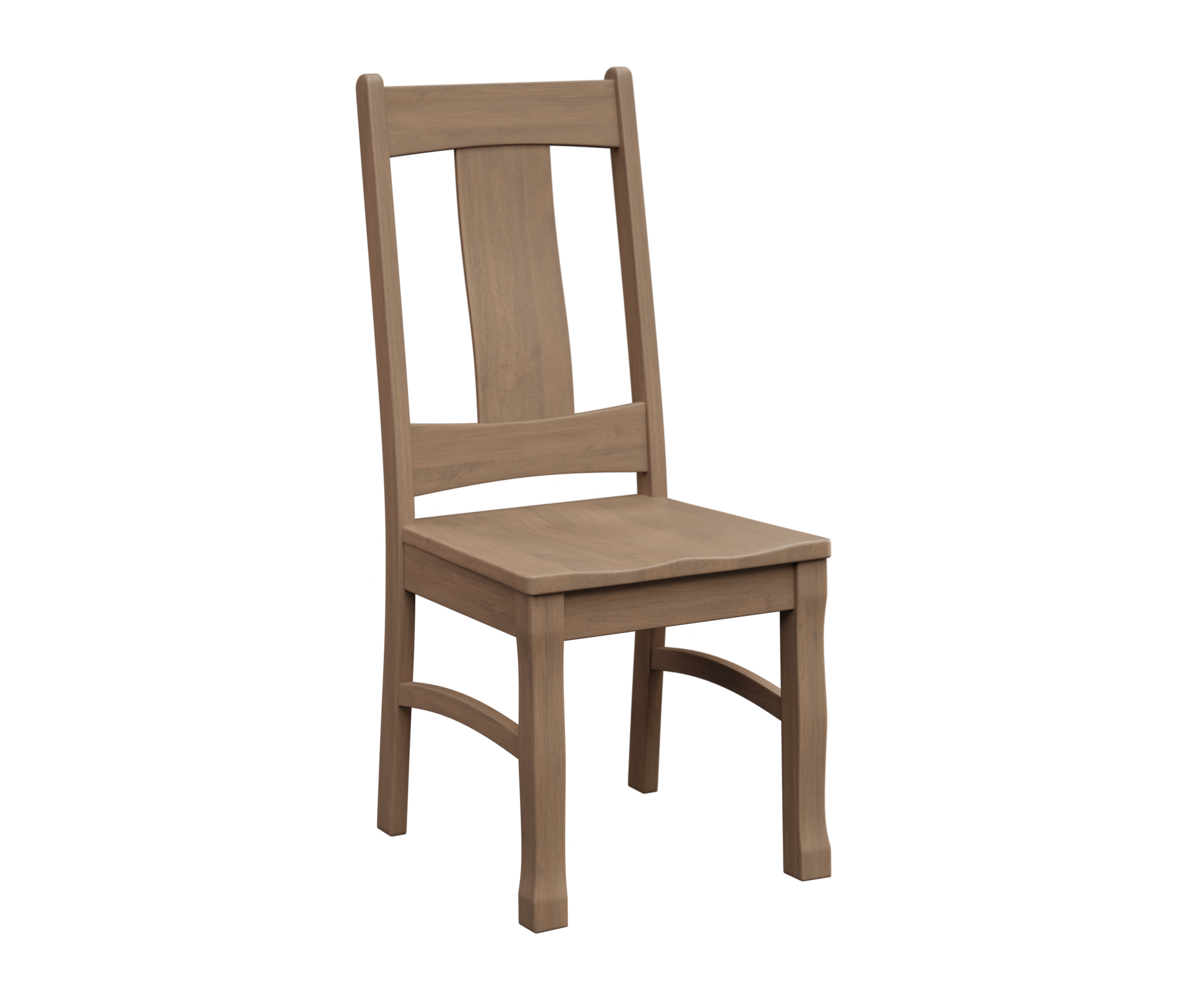 Artisan Chairs Reno Dining Side Chair Brown Maple FC Driftwood Brown Maple FC Driftwood