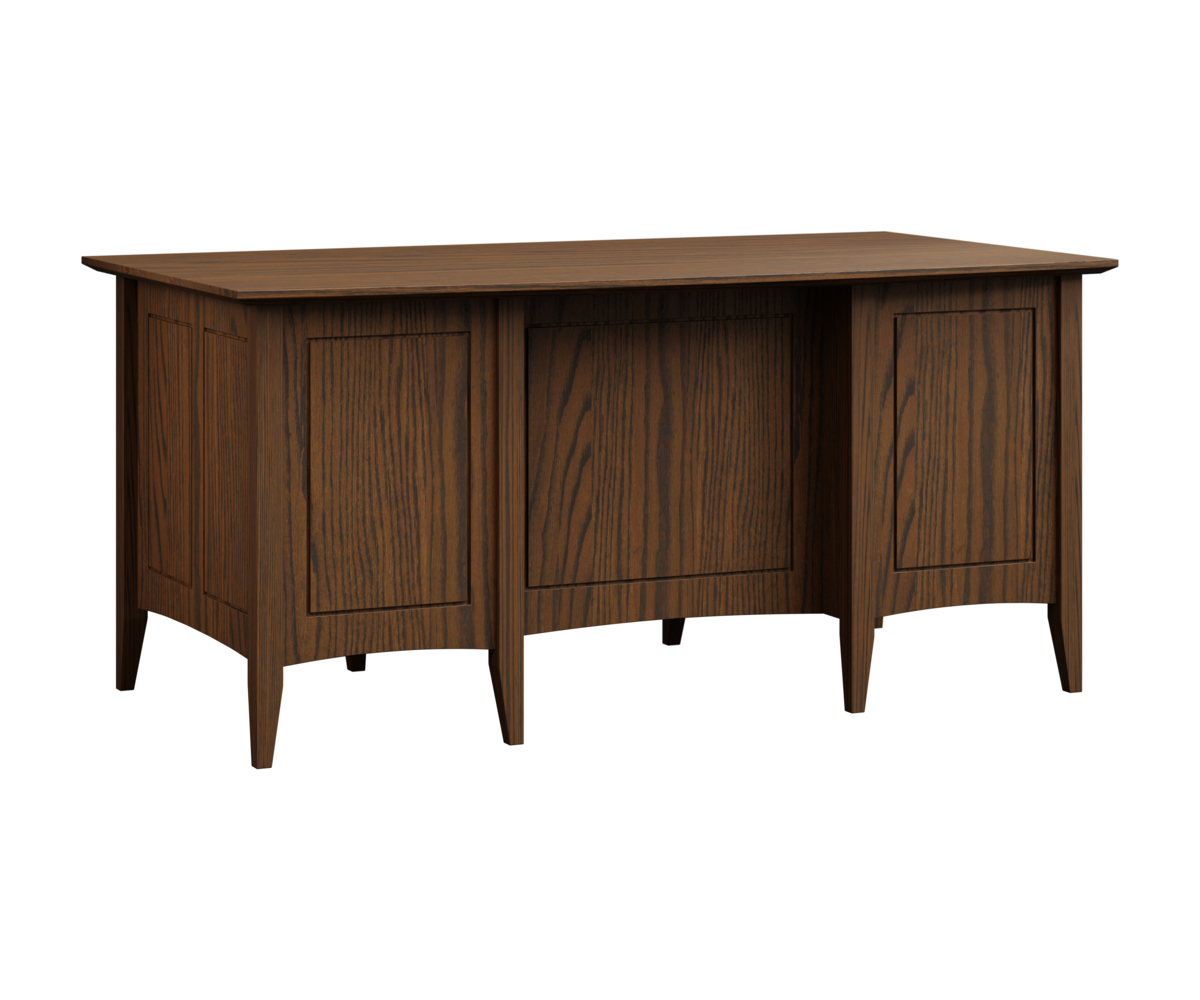 Atlantic Desk with Finished Back - Image 4