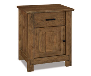 Dovetail 1 Drawer 1 Door Nightstand