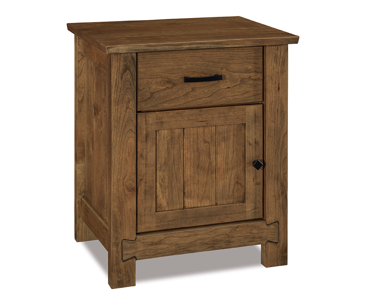 JRW JRDT 022 Dovetail 1 Drawer 1 Door Nightstand