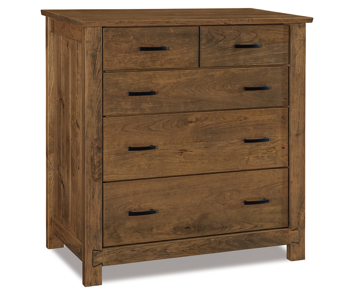 JRW JRDT 032 1 Dovetail 5 Drawer Chest