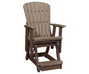 Fan Back Balcony Glider