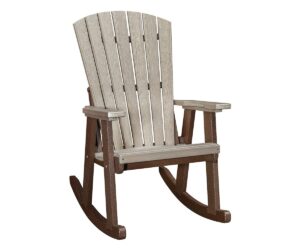 Fan Back Rocking Chair