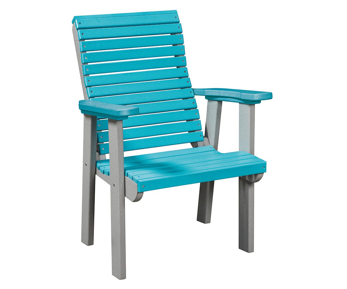 LPF LA Patio Roll Back Chair Aruba Blue Light Gray e1775143314164
