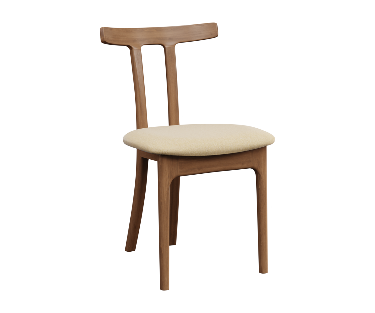 Oakland Wood Tundra Side Dining Chair BM FC Almond Heartland Canterbury