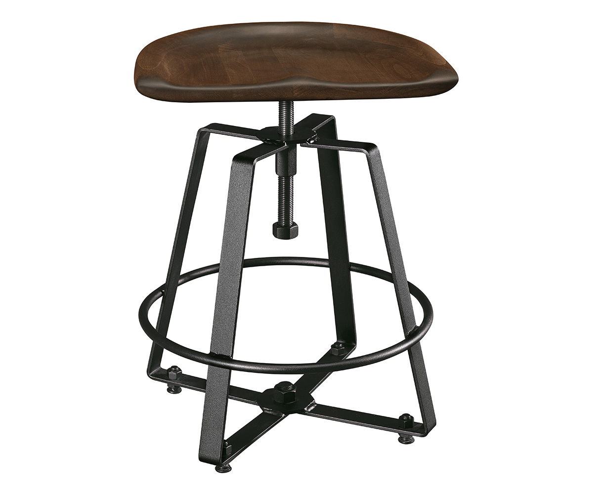 RHY RH Yoder Iron Craft Barstool 1