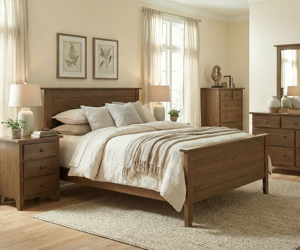 SEF Southedge Furniture Imperial Collection Room Setting White Oak AMS Captivating Brown 2 Cropped 2