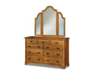 Heritage 9 Drawer Dresser - 66"W