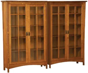 Arts & Crafts Split Bookcase