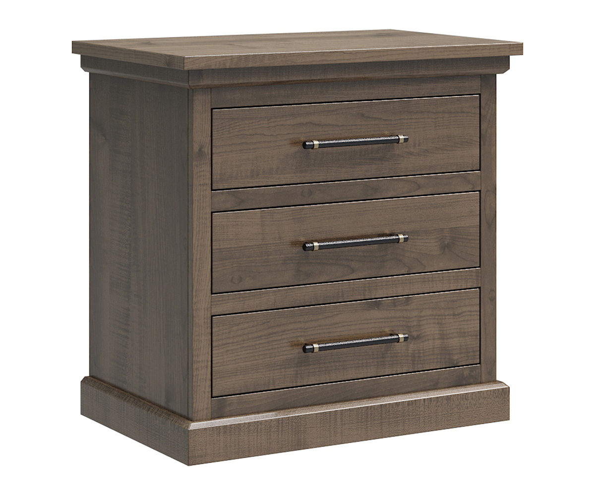 ARW Santorini 3 Drawer Nightstand 30 inch 1