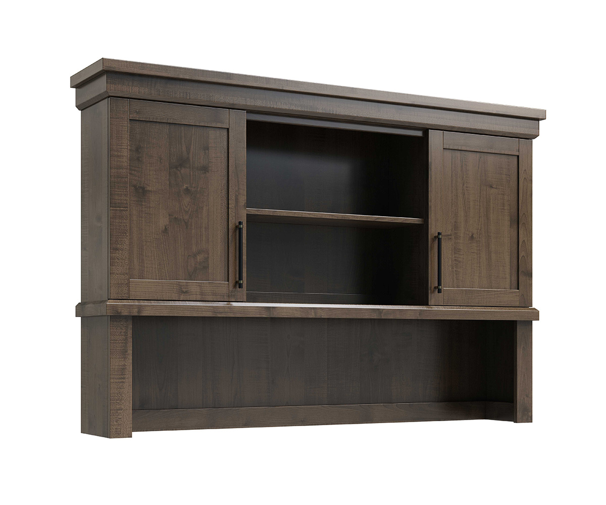 ARW Santorini Executive Hutch 72 inch with Wood Doors 299 7213549EH 1