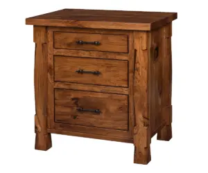Ouray 3 Drawer Nightstand
