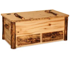 Hope Chest with Drawers - Aspen