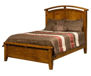 Cascade Queen Bed With Low Footboard