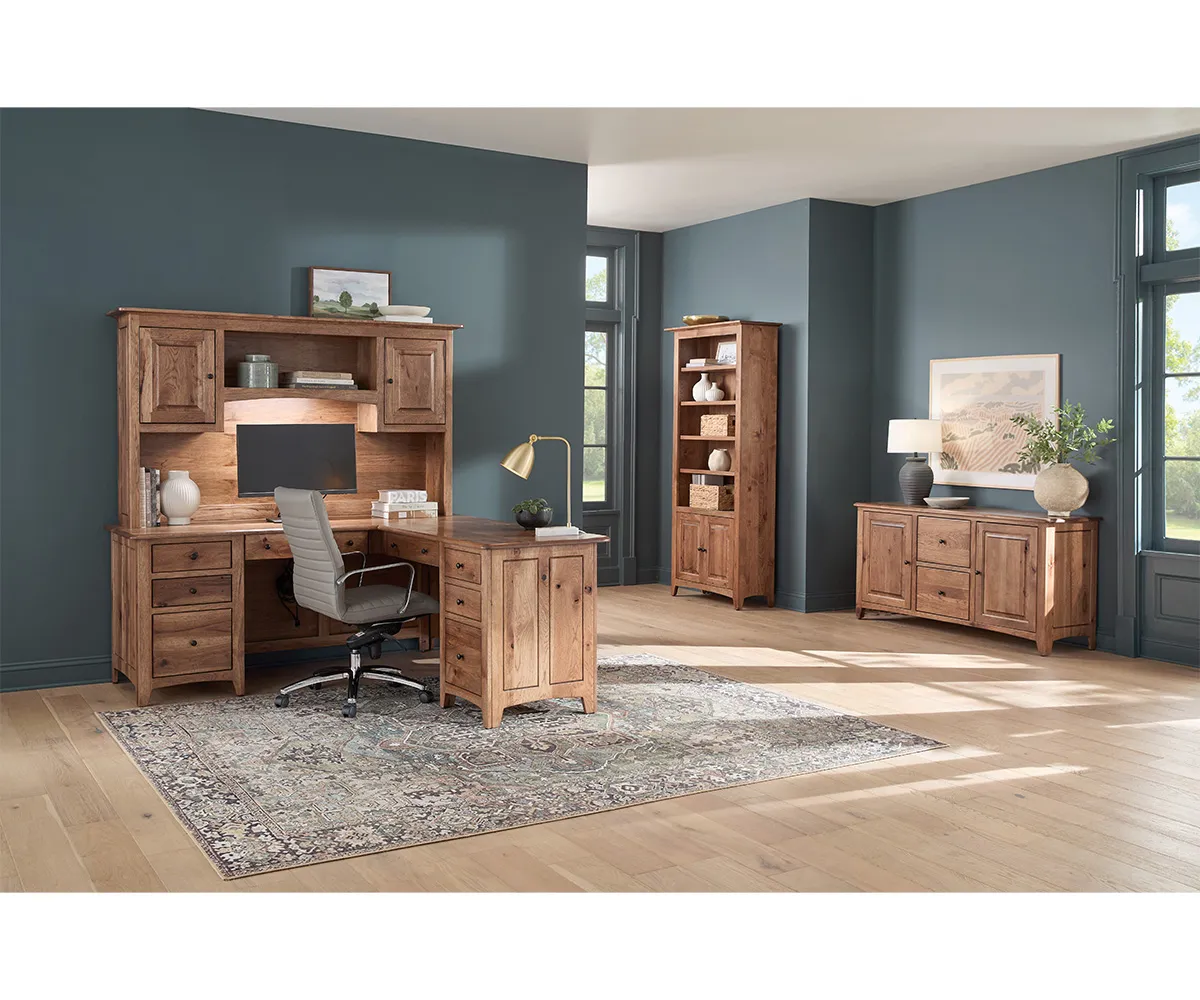 Dover Single Pedestal Desk - Image 2